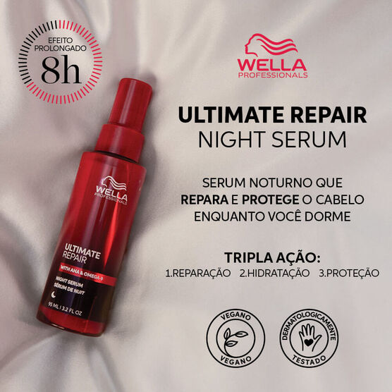 Sérum Capilar Noturno Wella Ultimate Repair